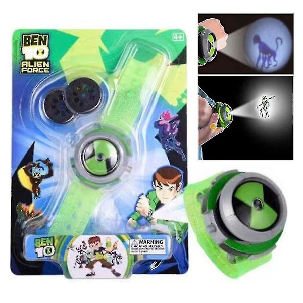 Ben 10 Klockleksaker Ben 10 Omnitrix Klocka För Barn Ben Ten Projektorklocka Spel Action