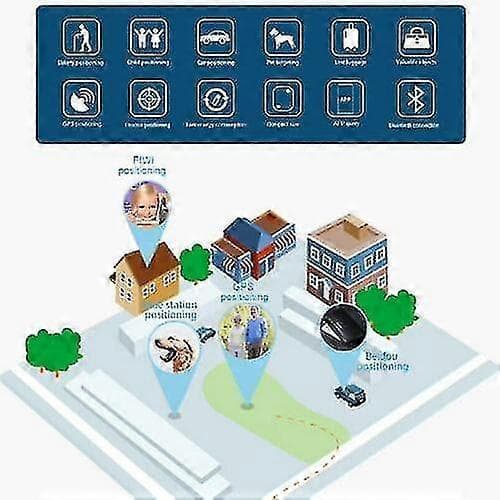 4-pakning Tile Bluetooth Tracker-mate Utskiftbart batteri Tracker GPS Nøkkel Pet Finder