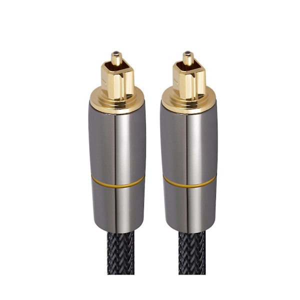 Optisk lydkabel Digital optisk fiberkabel Toslink 1M SPDIF Koaksialkabel for forsterkere spiller