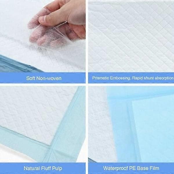 100-pack engångsunderlägg för bebisar 33x45cm