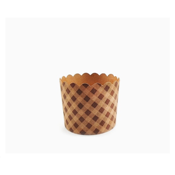 Ruskeat Panettone-vuoat 25 pieces