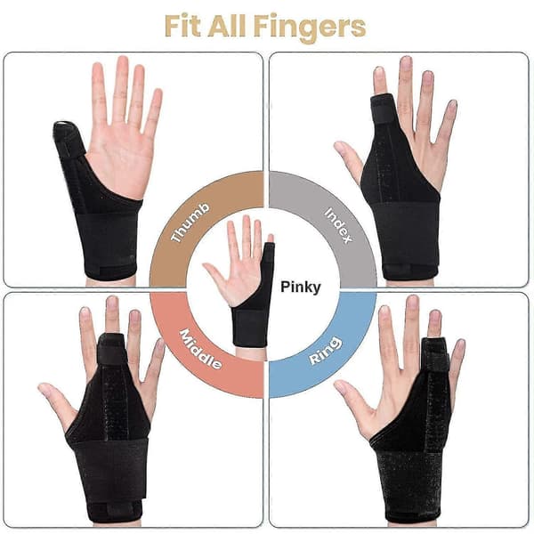 Trigger Pinky Little Finger Splints for Pain Relief from Broken Fingers