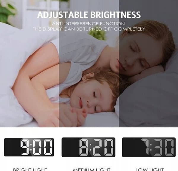 Tyylikäs LED-kello