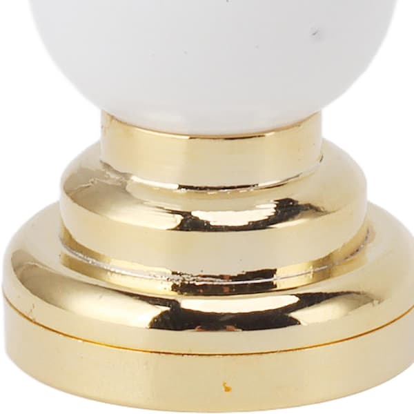 1:12 Dukkehus Miniature Rund LED Loftslampe Model Børneværelse Indretning Tilbehør