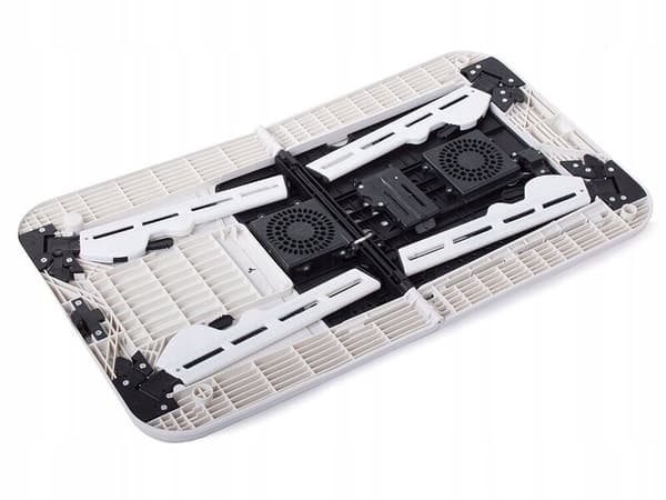 Sammenleggbart laptopbord, grå