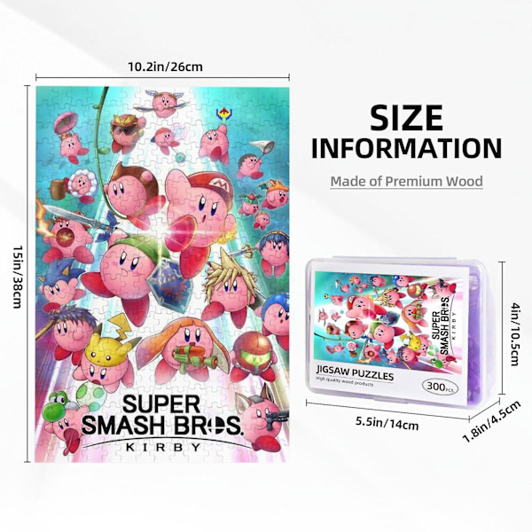 Kirby-palapeli aikuisille ja lapsille - 300 palan palapeli -INV221