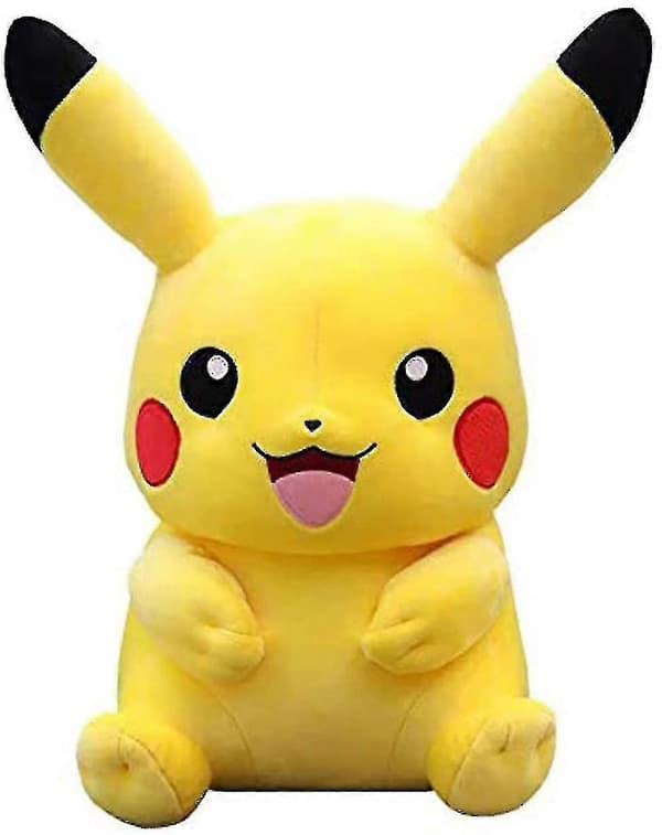 Söpö Iso Pikachu Pehmolelu, Pyöreä Halilelu, 40cm
