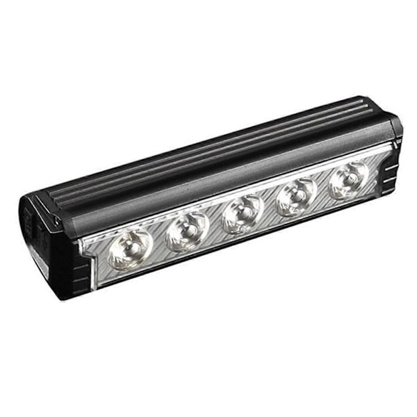 Flomlys 4800mAh Sykkellys Hodelykt, Sykkellys Høy Lysstyrke Terrengsykkel Lading Sykkel Led