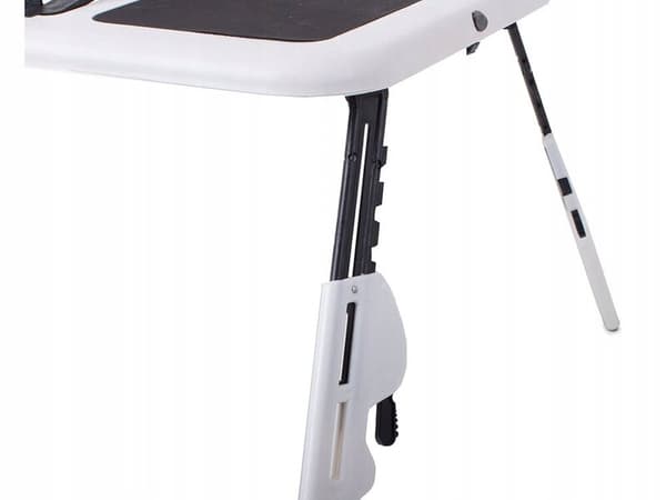 Vikbart laptopbord, grå