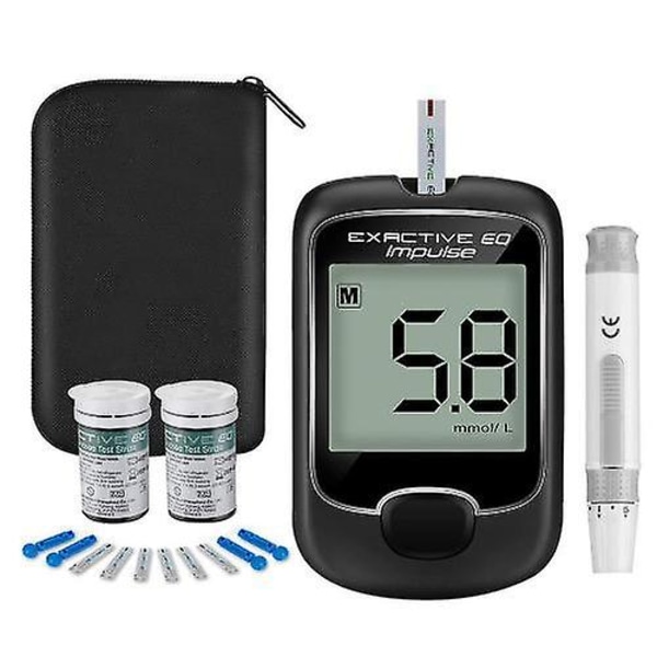 Blodsockertestare, Diabetes Testkit Blodsockermätare