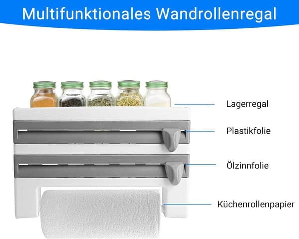 Folie- og plastfoliedispenser