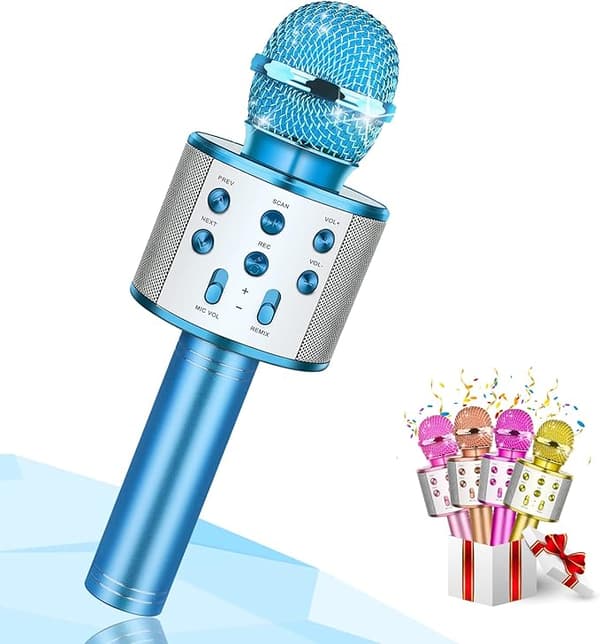 Lasten laulava mikrofoni, langaton Bluetooth-karaokemikrofoni
