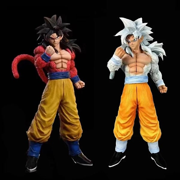 30cm Anime Dragon Ball Son Goku Ssj4 Figur Super Saiyan 4 Goku Figur PVC Action Figurer Model Legetøj Til Børn Gaver Fødselsdagsgave