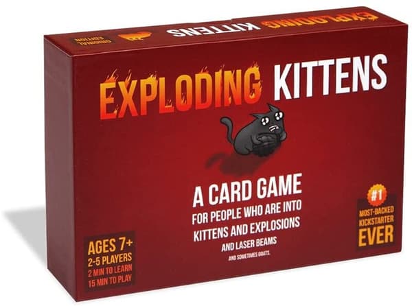 Exploding Kittens -lautapeli (espanjaksi)