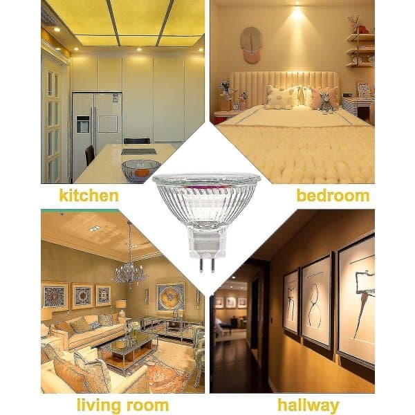 MR16, 12V, 20W, 12 stk.