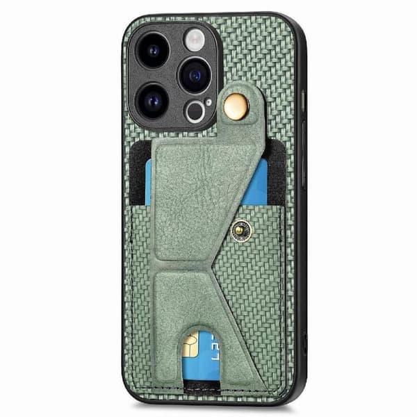 Plånboksfodral för iPhone 16 Pro Max Green
