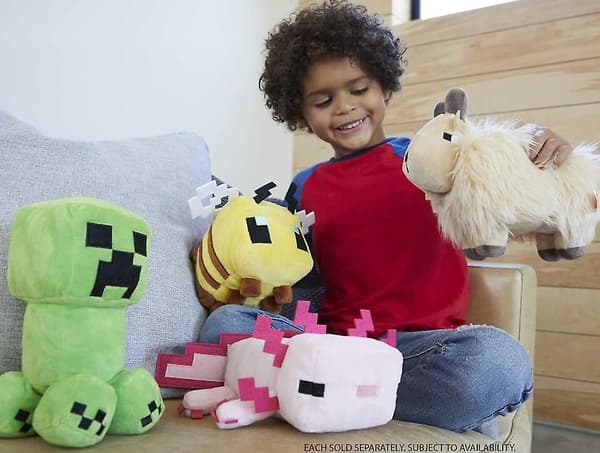 Minecraft Basic Plush Svart Katt Stoffdyr Figur