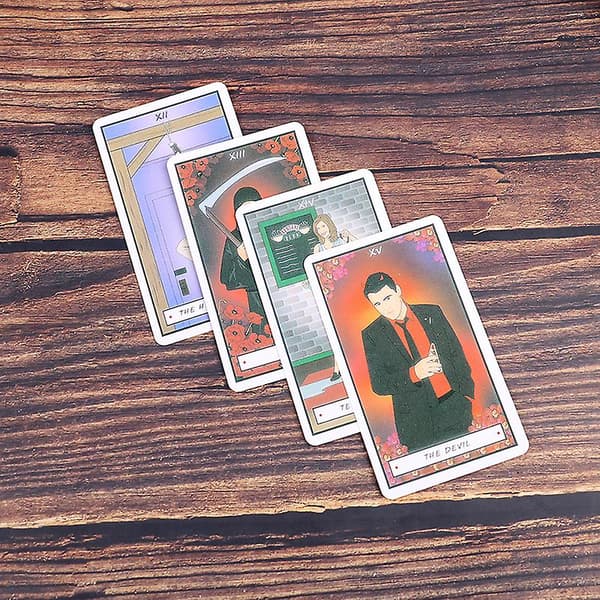Friends Tarotkortlek Engelsk Version Underhållning Brädspel Spelkort