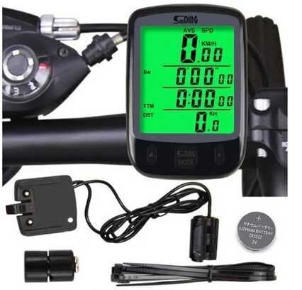 Cykel speedometer, 27 funktioner