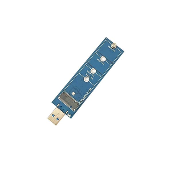 SSD M2 USB-sovitin M.2 USB-sovitin B-avain M.2 SATA-protokollan SSD-sovitin NGFF USB 3.0 SSD Ca