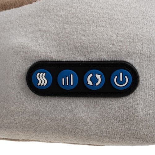 Opvarmende nakkemassageapparat, grå