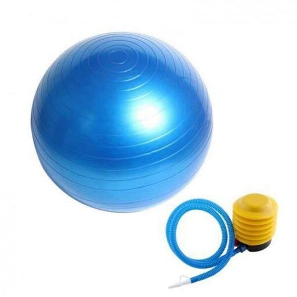 Gymnastikboll + Pump Blue