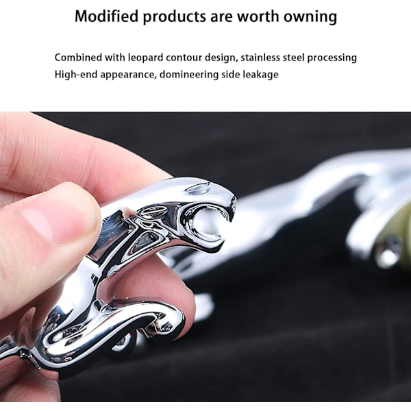 Jaguar Bilhuvs Prydnad 3D Emblem Billogo Bilskydd Krom Örn Märke Biltillbehör för Jaguar XF XJ XE XK XKR XFL XJS E Främre Motorhuv Prydnad