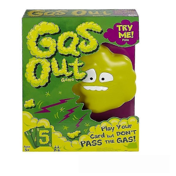 Gas Out Party Game Trikskort Familiespill