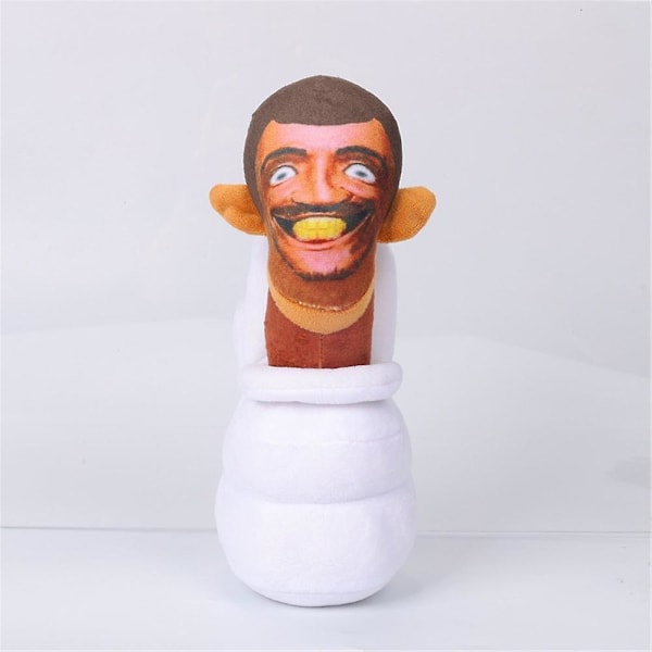 Rolig Skibidi Toalett Plyschleksak Mjuk Fylld Dock Toalettmannen Kameramannen Högtalarmannen Plushies Present