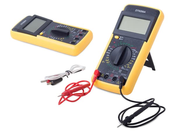Digitaalinen virtamultimetri LCD DT9208A