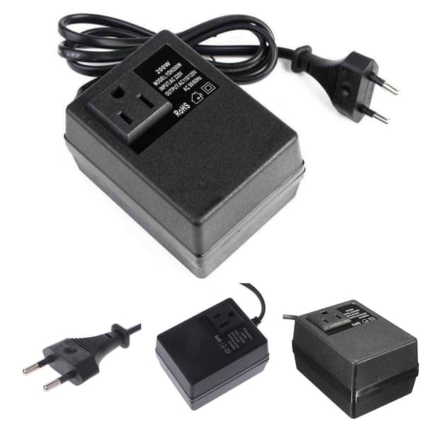 200w Transformator 220v Til 110v/ 110v Til 220v Europeisk Plugg Spenningsomformer Team