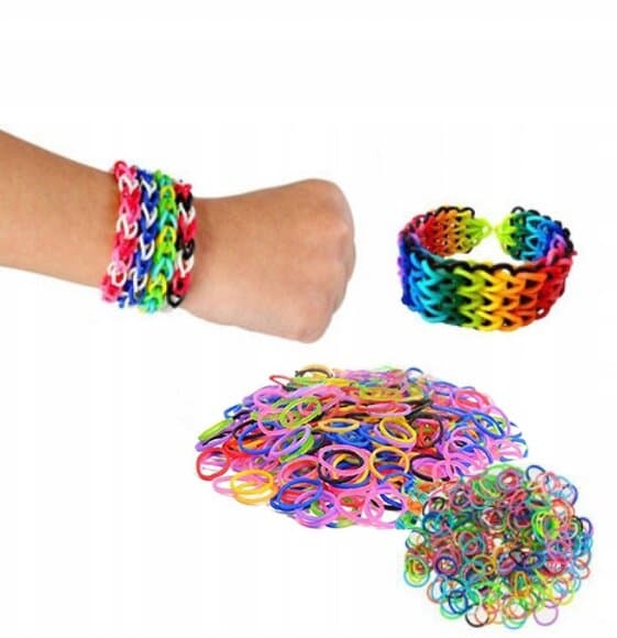 Elastikker til smykker, armbånd, 4400 stk.