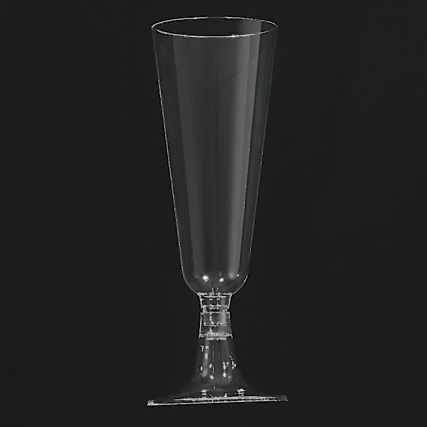 60 st 150ml Engångs Hårda Plast Champagne Glas Rödvin Glas Bägare Vinglas Fest Festival