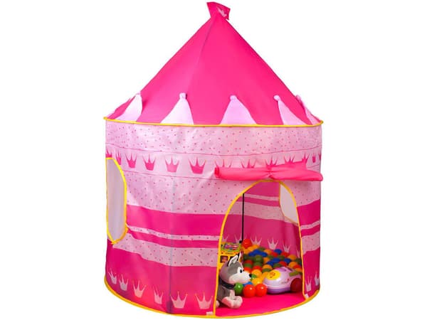 Pop up leketelt-hus for barn