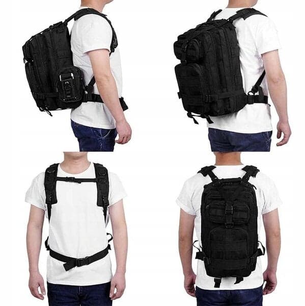 Taktisk turistryggsäck, 25l