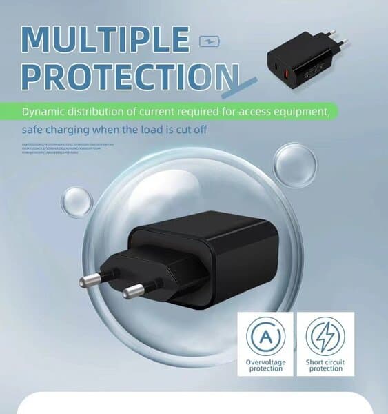 QC oplader PD+QC20W