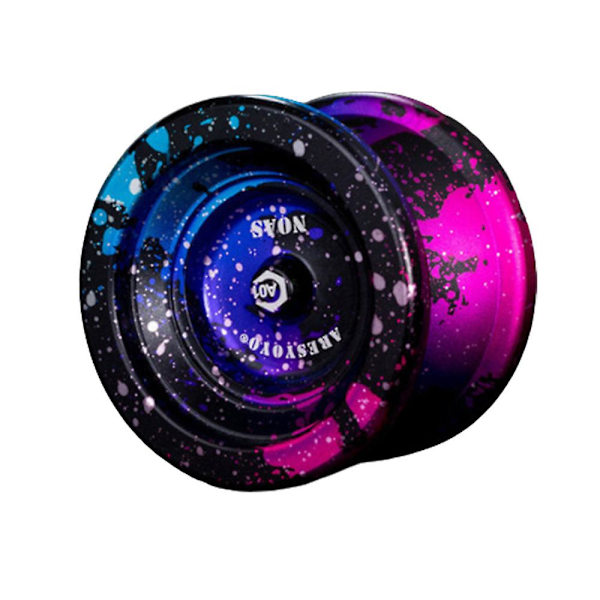 Professionell Yo-yo Tävlings Aluminiumlegering Metall Yo-yo Spel Responsiv Yoyo Leksak Barn Present A