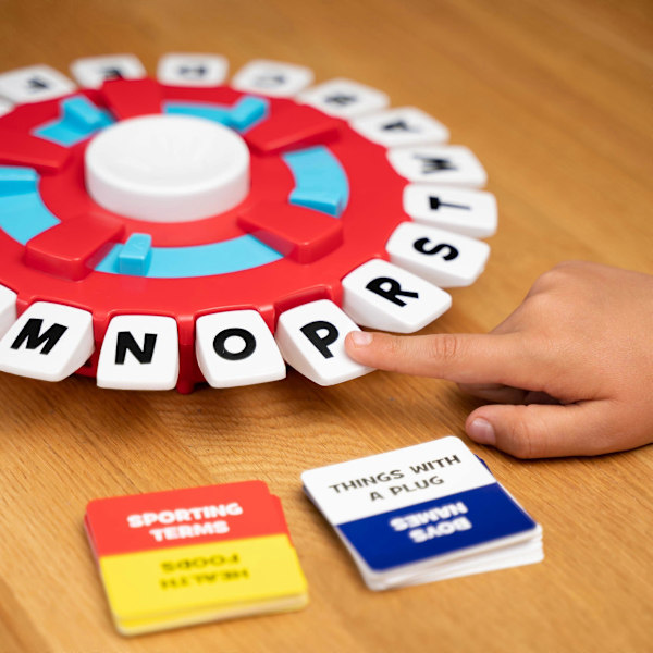 IDEAL | Think Words: Det raske tenkningsspillet med bokstavtrykk! | Familiespill | For 2-8 spillere | Fra 8 år