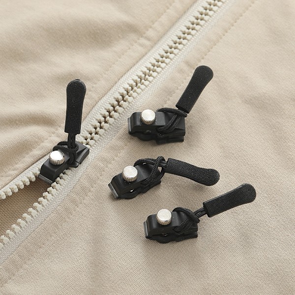 10-pack dragkedjereparationskit universell snabbfix dragkedja ersättning trasigt spänne DIY sömnadsverktyg S