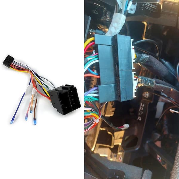 16-benet til ISO-kabeladapter 16P stik ISO-stik ledningsnet universal