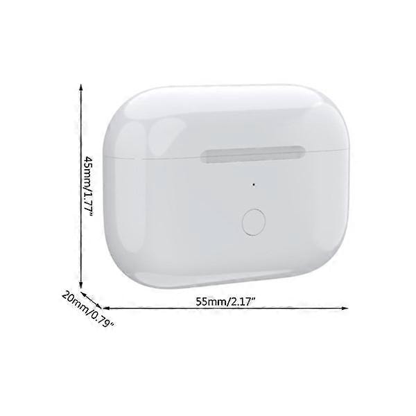 Ersättningsfodral för trådlös laddning till Airpod Pro 660mAh Laddningsfodral med stöd för trådlös laddning