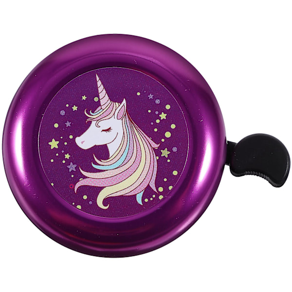 Pyörän ohjaustangon kello Lasten pyörän piirretty kello Kova selkeä ääni Pyörän rengaskello Pyöräilytarvike Purple