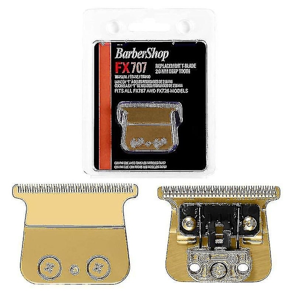 Erstatningsblader for Babylisspro Fx787 & Fx726 Trimmere Gold