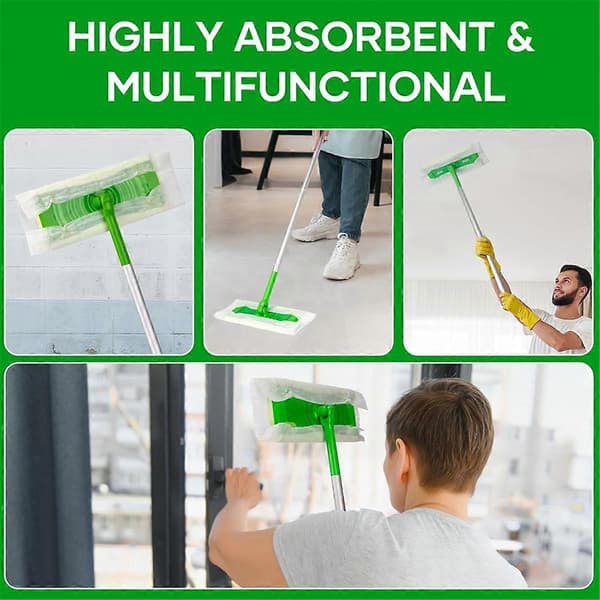 100 tørre fejeklude til Swiffer Sweeper Mop