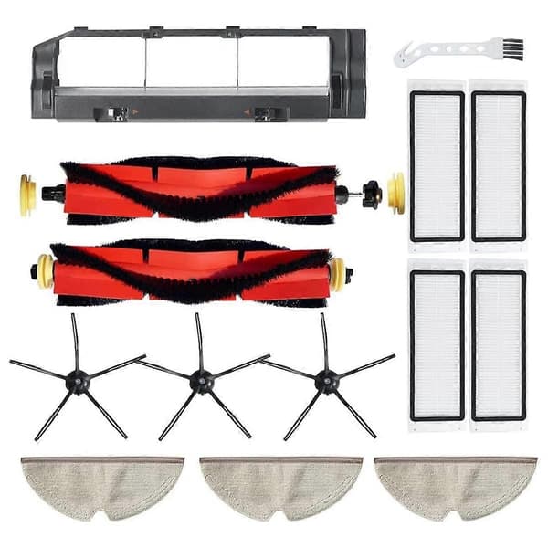 Hovedsidebørstefiltermoppklut for S6 S6 MaxV S6 Pure S5 S5 Max E2 E3 E25 E35 S50 S55 S60 S65 støvsuger