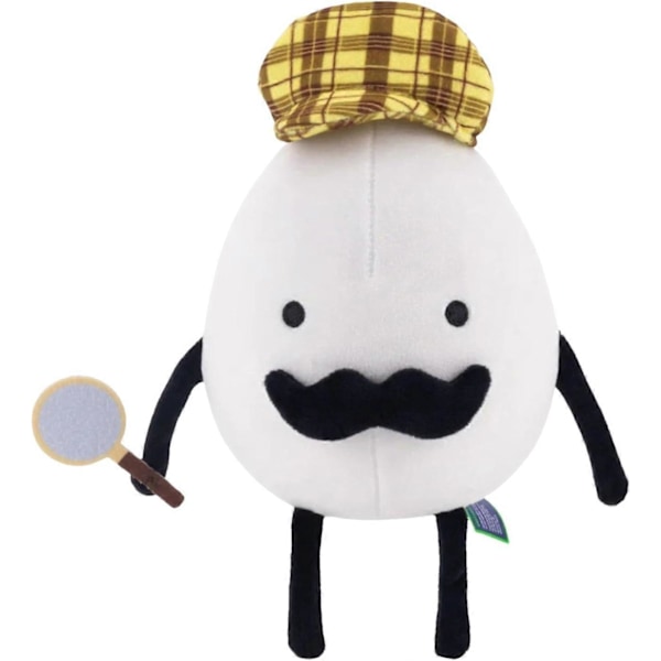Detective Egg Plys, Tegneseriehat Detective Egg Plysdukke, Hemmelig Staycation