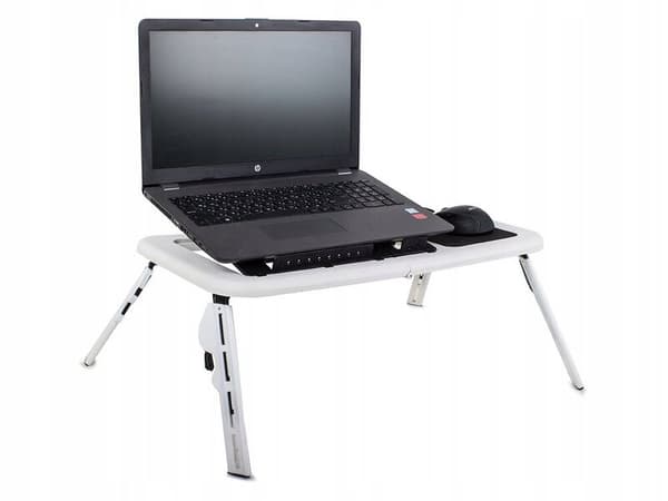 Sammenleggbart laptopbord, grå