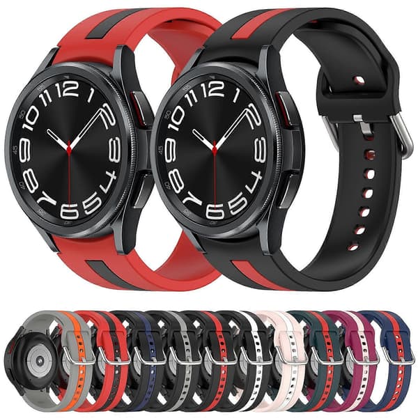 Silikonerem til Samsung Galaxy Watch 6 Classic 47mm Pink