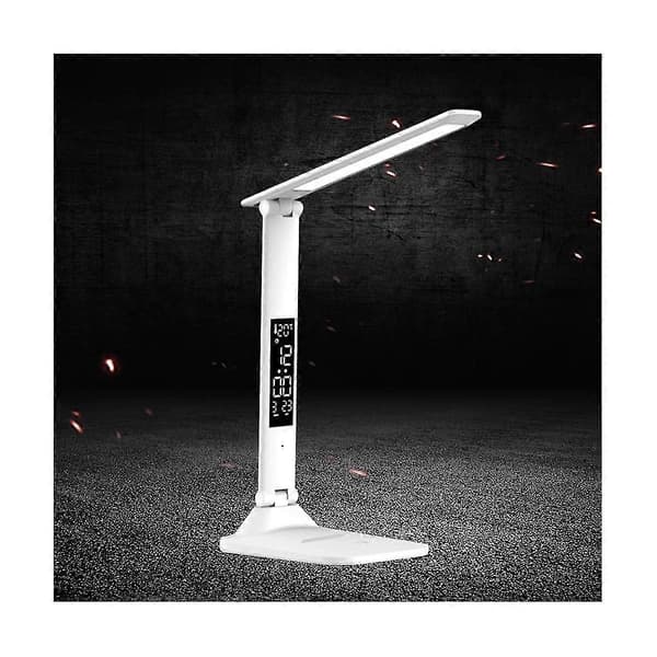 30 LED Square Desk Lamp with Personalized Lighting Simple Reading Table Lamp 2000 mAh Rechargeable Bedside Lamp