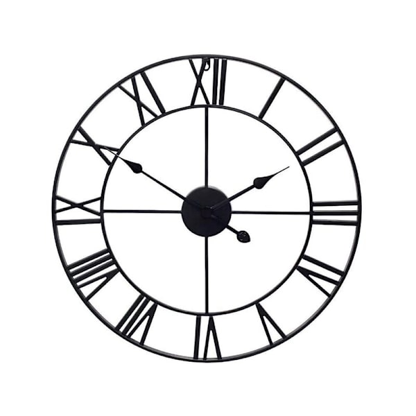 Retro väggklocka, 50 cm